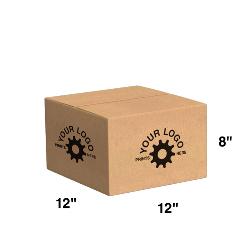 Custom Shipping Box 12x12x8 (100 Pack) - Special Order Size