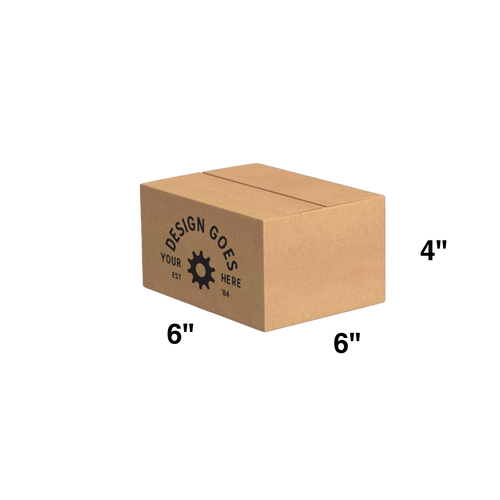 Basic Subscription For Standard Size Custom Shipping Boxes (100 Pack: Available in 11 Sizes)