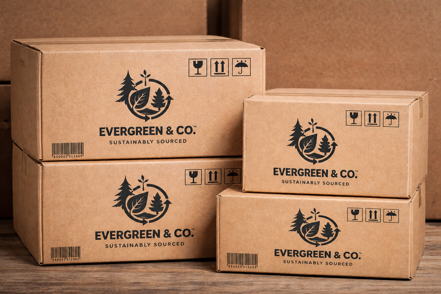 Custom printed box example