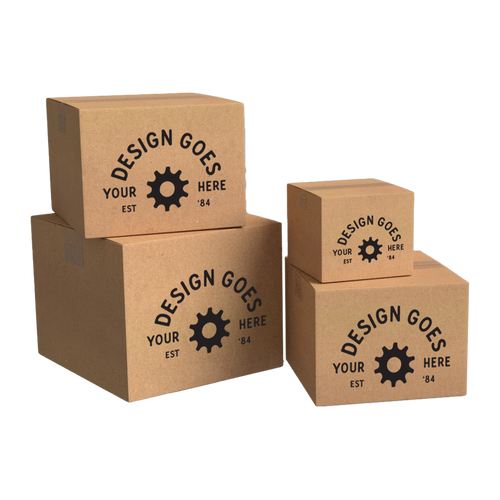Special Order ANY SIZE Custom Premium Shipping Box (100 Pack Bundles: ~500 Options Including 200# Heavy Duty)