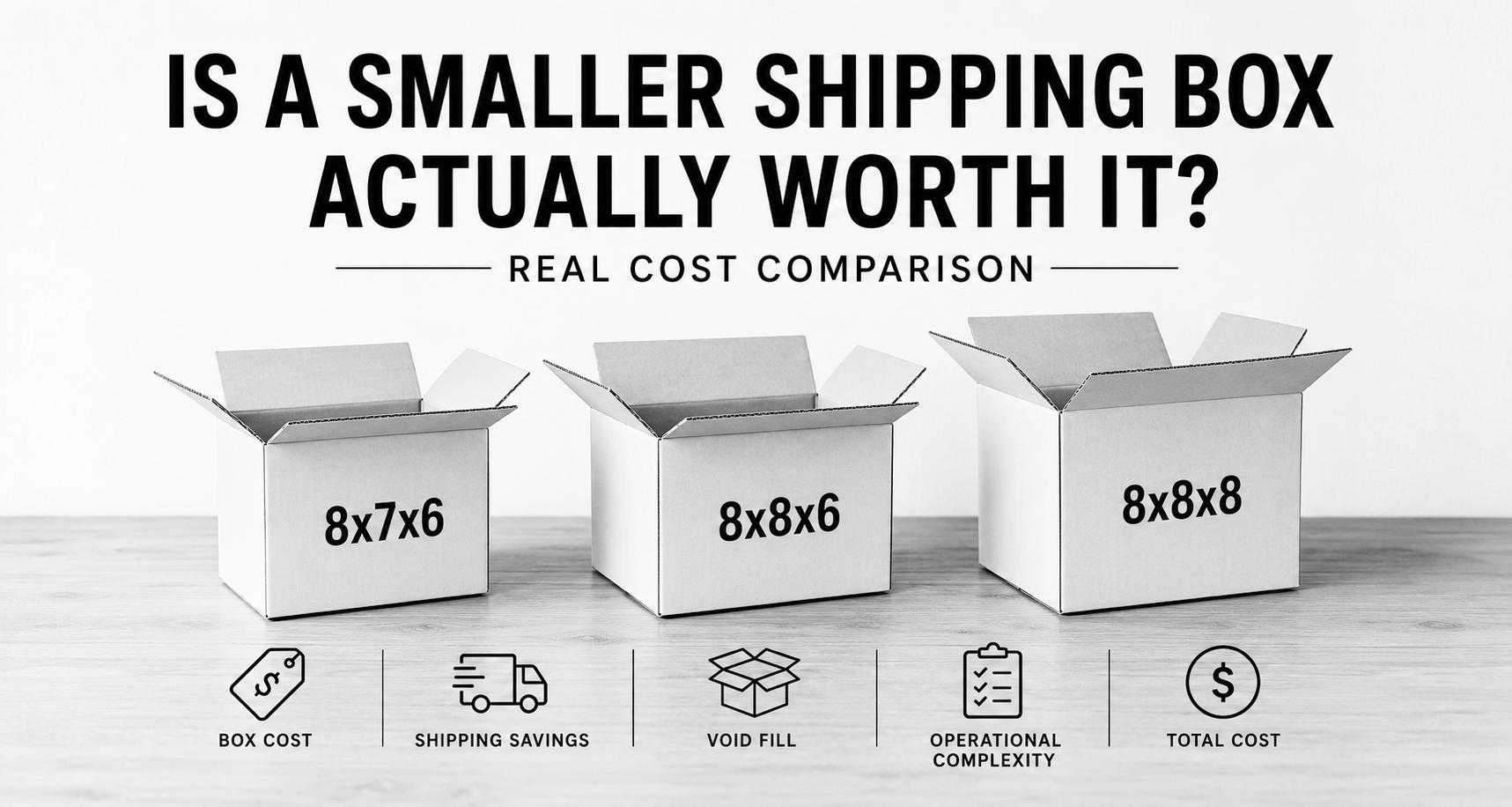 Is a Smaller Shipping Box Actually Worth It?