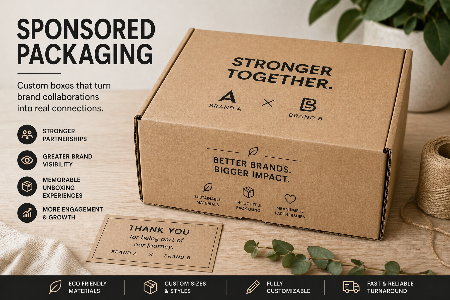 Sponsored Packaging: How Custom Boxes Can Turn Brand Collaborations Into Growth