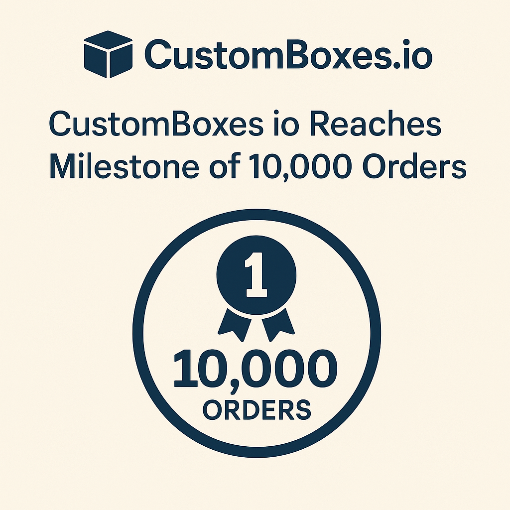 CustomBoxes.io Surpassing 10,000 Orders, Empowering Thousands of Small Businesses Nationwide