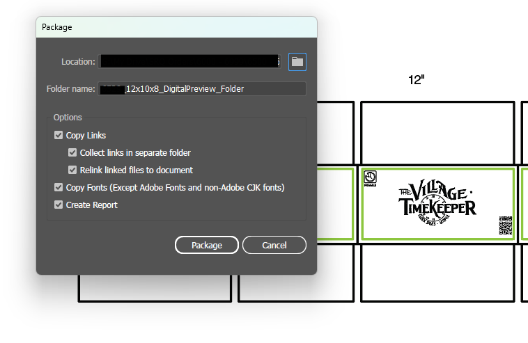 How to Package Files from Adobe Illustrator for Printing (Including Links and Fonts)