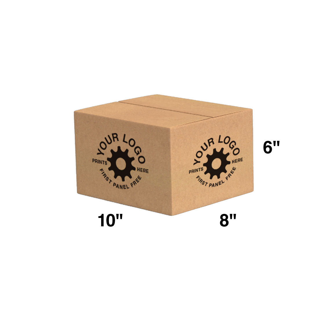 Subscription For Standard Size Custom Shipping Boxes (Premium 100 Pack Includes All Upgrades: Available in 10 Sizes)