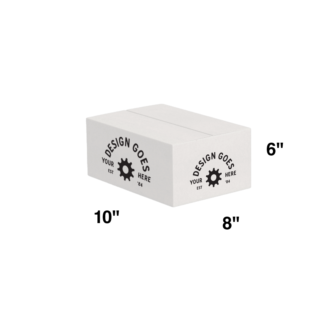 Special Order White Custom Shipping Boxes (100 Pack)