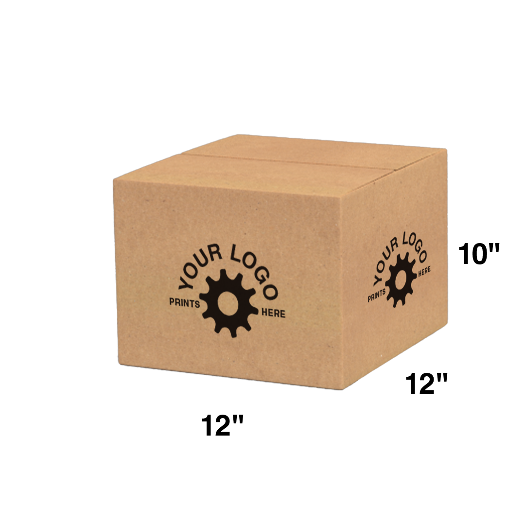 Custom Shipping Box 12x12x10 (100 Pack) - Special Order Size