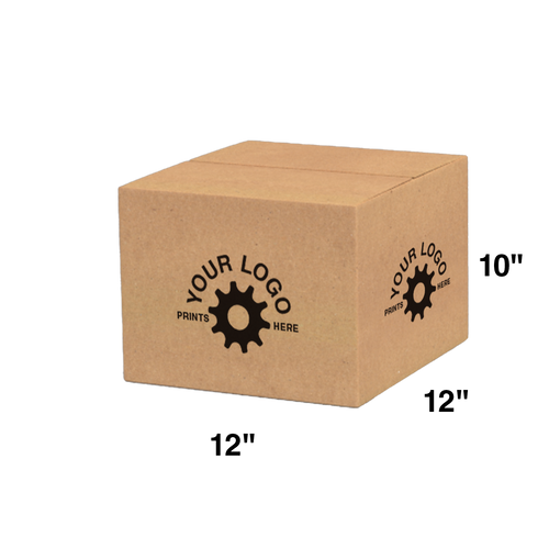 Custom Shipping Box 12x12x10 (100 Pack) - Special Order Size