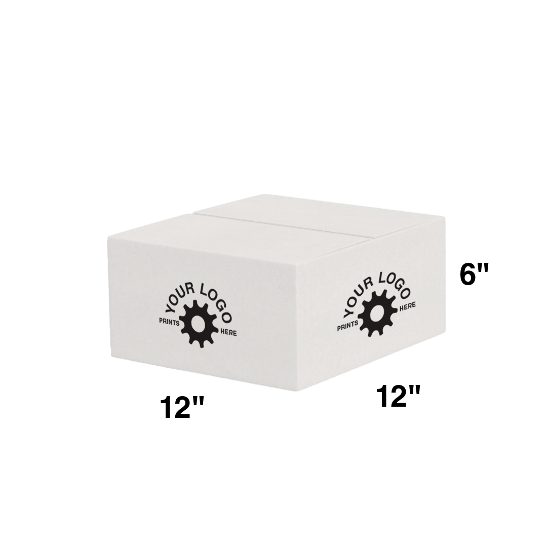 Special Order White Custom Shipping Boxes (100 Pack)