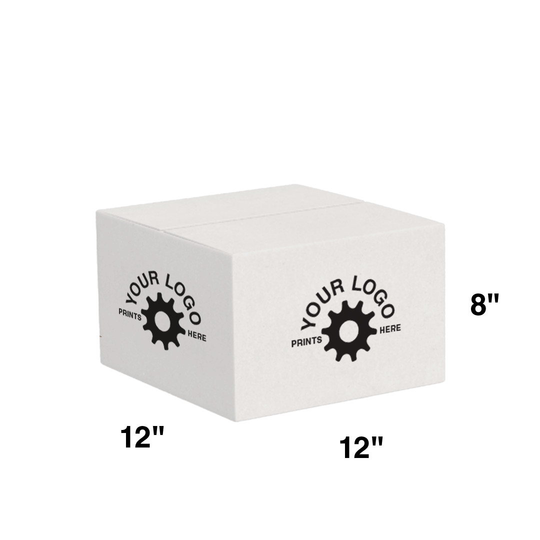 Special Order White Custom Shipping Boxes (100 Pack)