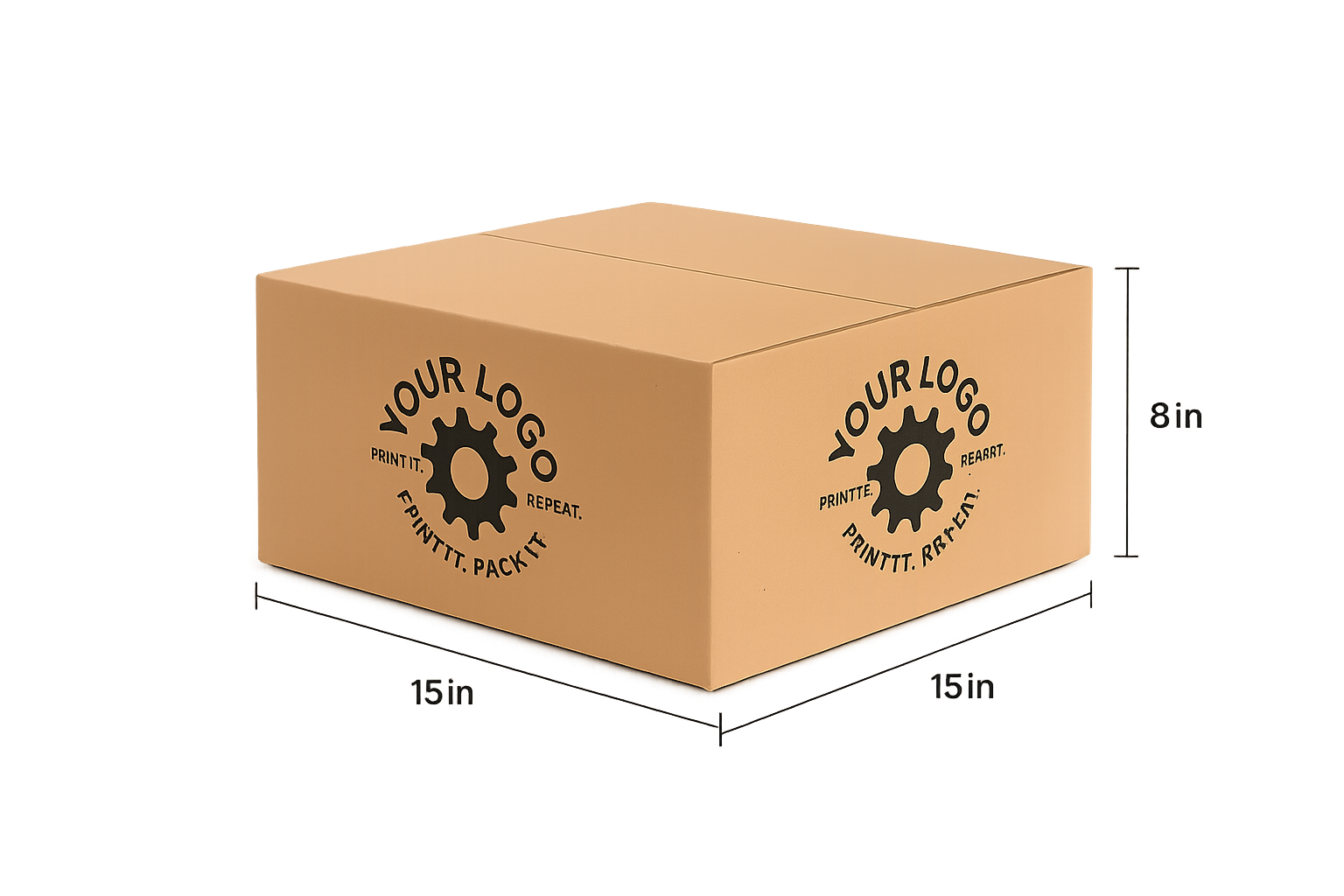 Premium Subscription For Custom Shipping Boxes (100 Pack Includes All Upgrades - Special Order Sizes)