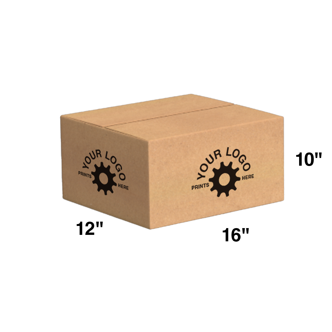 Custom Shipping Box 16x12x10 (100 Pack) - Special Order Size