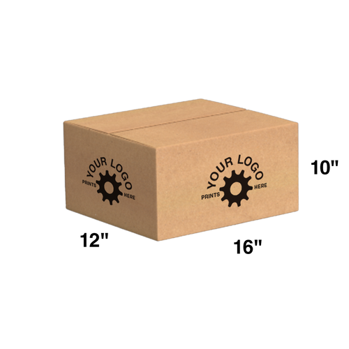 Custom Shipping Box 16x12x10 (100 Pack) - Special Order Size