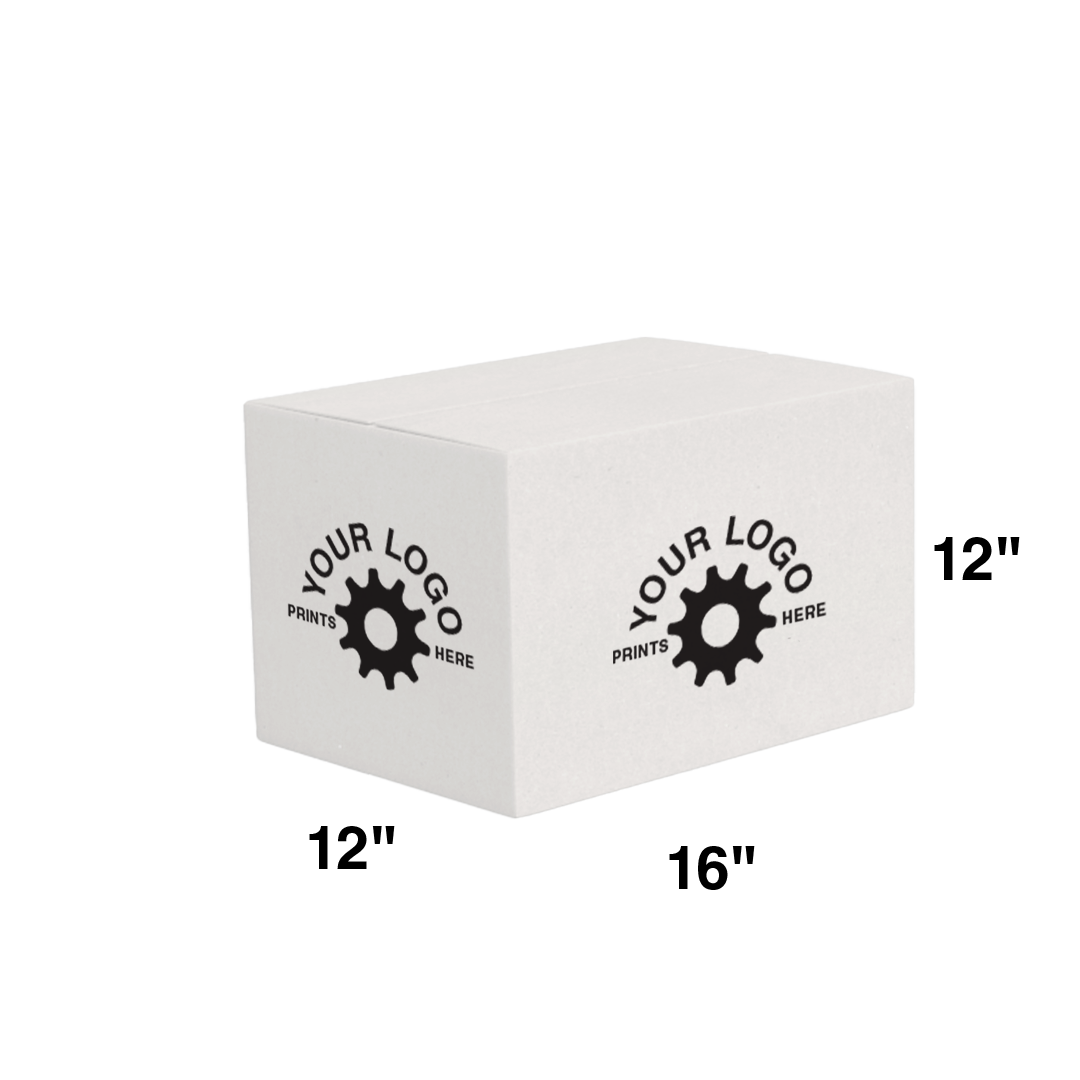 Special Order White Custom Shipping Boxes (100 Pack)