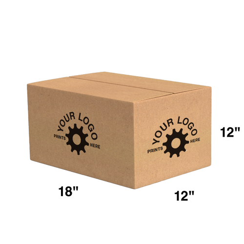 Custom Shipping Box 18x12x12 (100 Pack) - Special Order Size