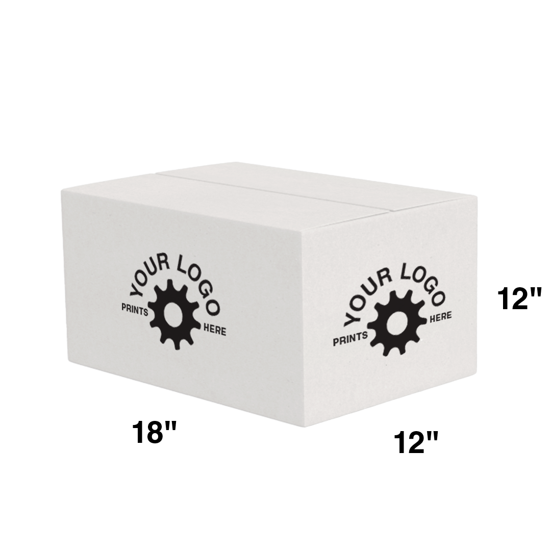 Special Order White Custom Shipping Boxes (100 Pack)