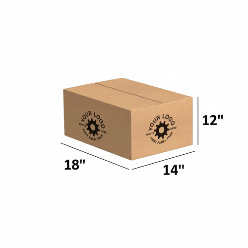 18x14x12 Custom Kraft Box