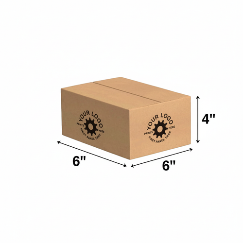 6x4x4 Custom Kraft Box
