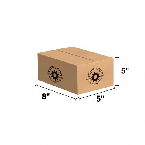 8x5x5 Custom Kraft Box