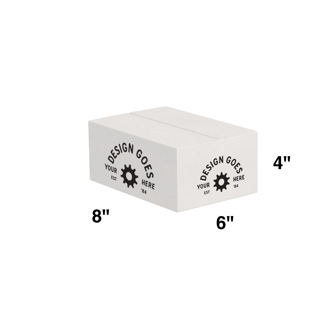 Special Order White Custom Shipping Boxes (100 Pack)