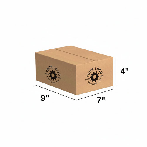 9x7x4 Custom Kraft Box