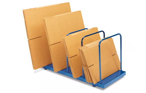 Steel Carton Standing Shelf - 42 x 18 x 23"