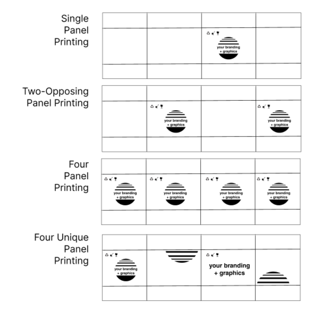 Custom Shipping Box 8x6x4 (100 Pack) - Standard Size