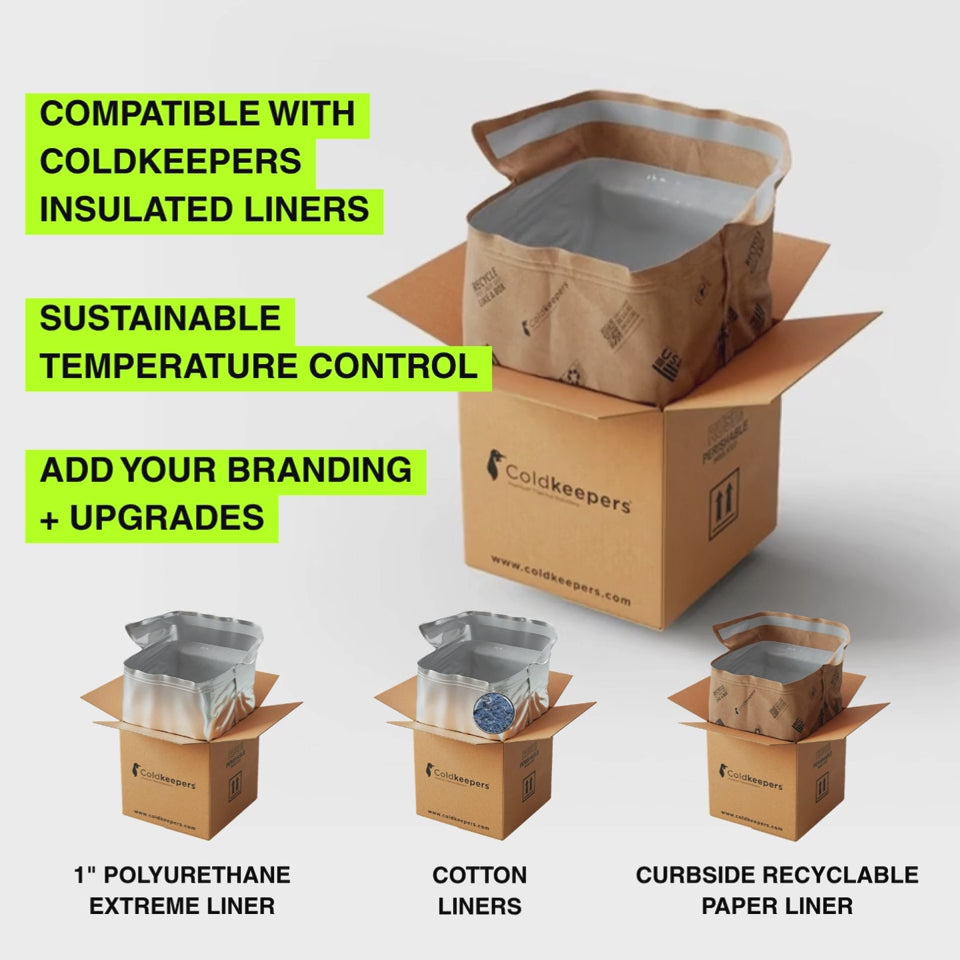 Custom Shipping Box 8x8x8 (100 Pack)