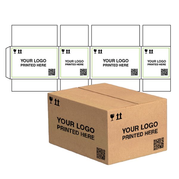 Box 12 Sticker Custom Shipping Box 12x12x12 (100 Pack) - Standard Size – customboxes.io