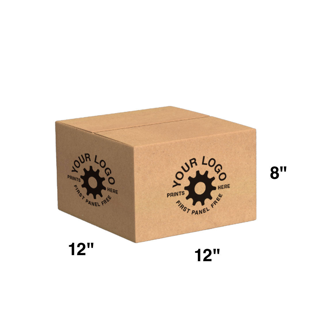 Custom Shipping Box 12x12x8 (100 Pack) - Special Order Size
