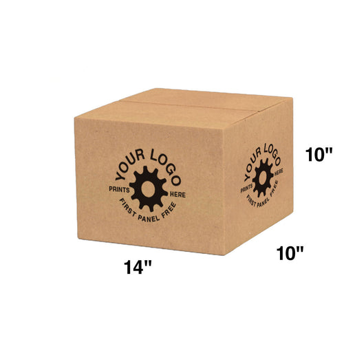 Custom Shipping Box 14x10x10 (100 Pack) - Special Order Size