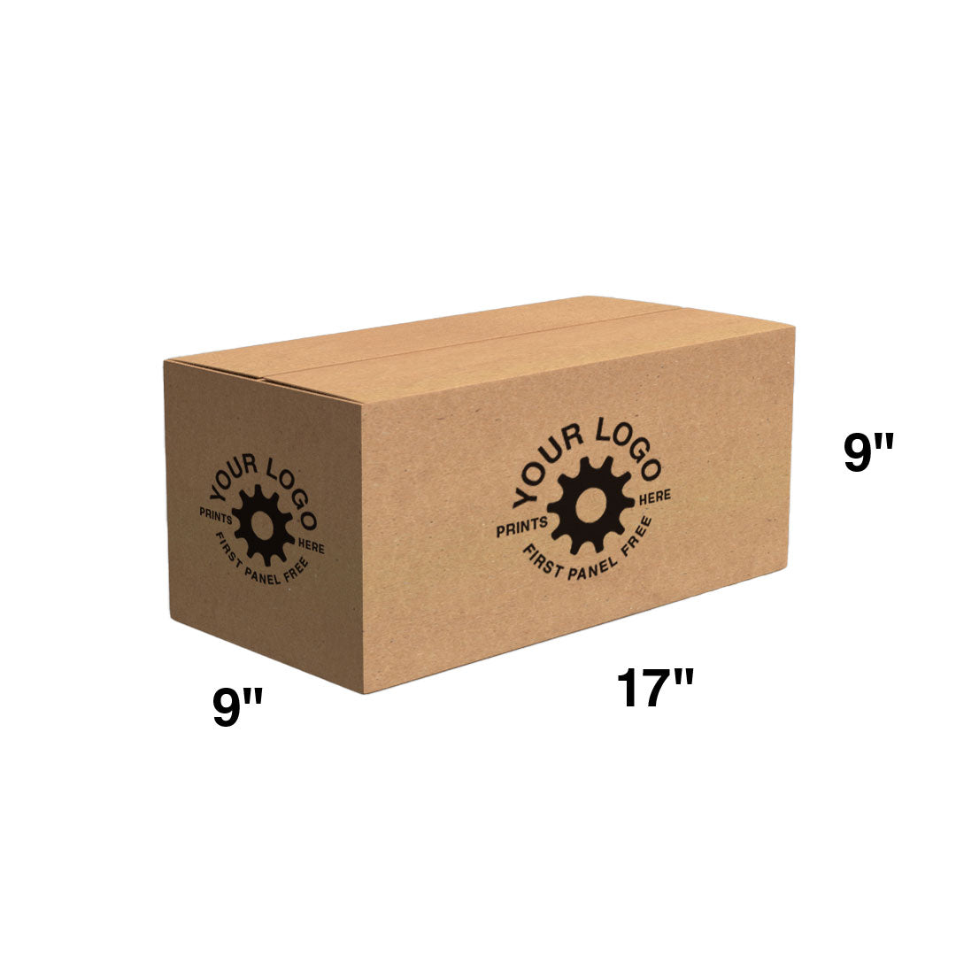 Custom Shipping Box 17x9x9 (100 Pack) - Special Order Size (200 ...