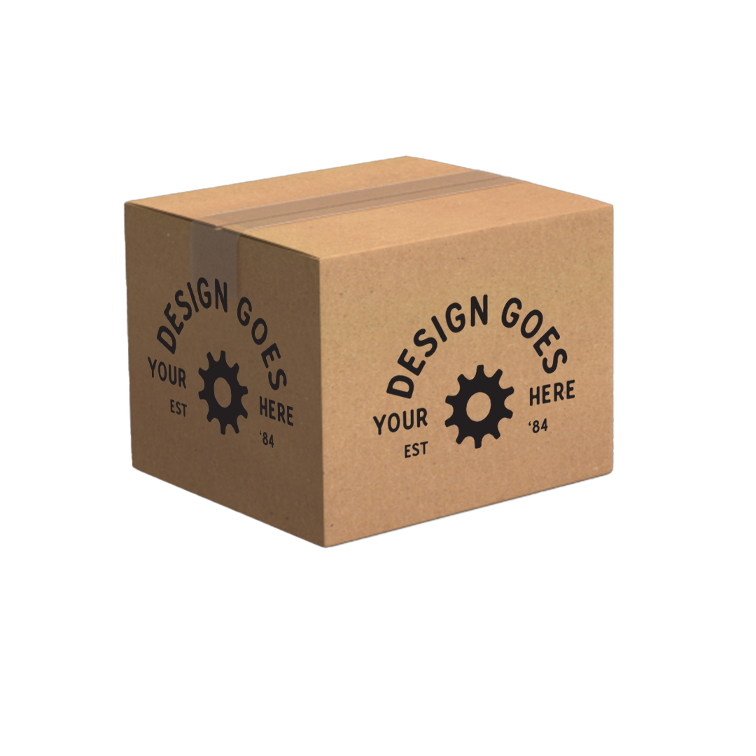 Custom Kraft Shipping Box (100 Pack Bundles In Multiple Sizes).