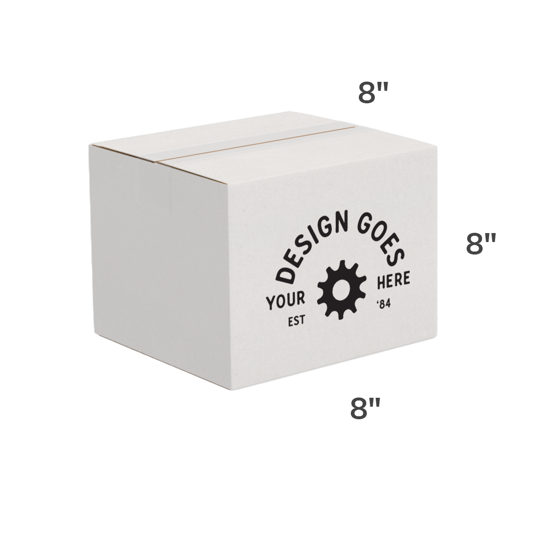 White Shipping Box - 10x8x6